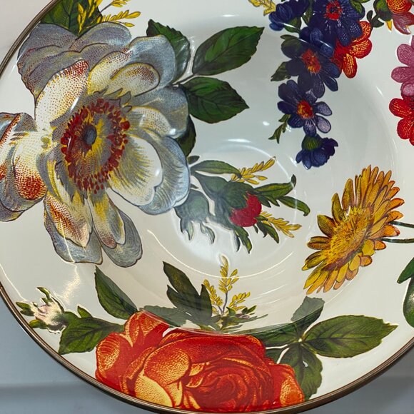 MacKenzie-Childs Flower Market Breakfast Bowl-NEW (1 Bowl) - Picture 4 of 14